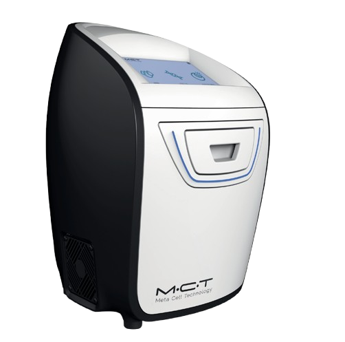 دستگاه MCT Unit با کشوی باز و کیت MCT در حال بارگذاری